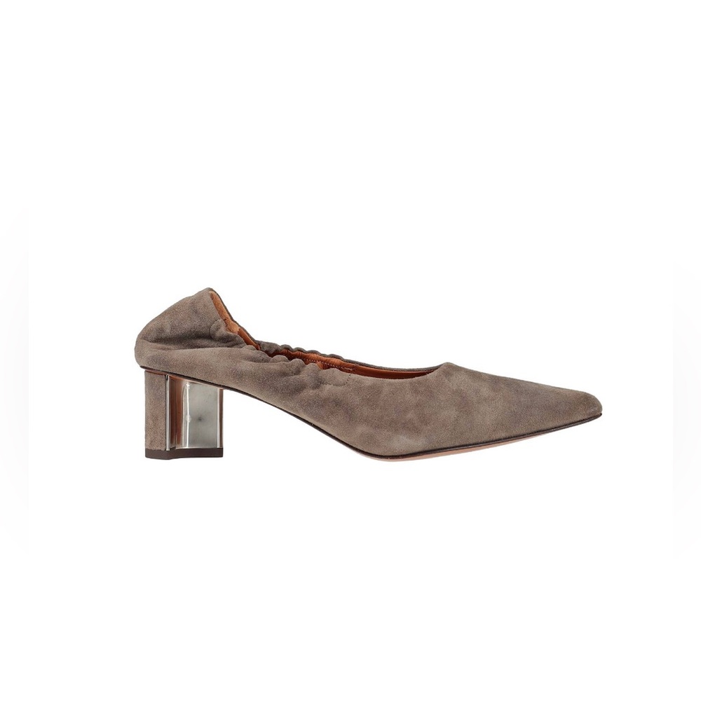 Clergerie Suede Pump 37 EU or US 6.5